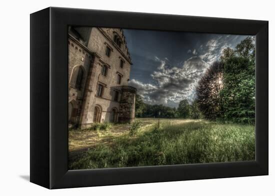 Haunted Exterior of Building-Nathan Wright-Framed Premier Image Canvas