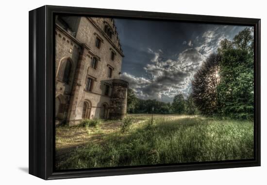 Haunted Exterior of Building-Nathan Wright-Framed Premier Image Canvas