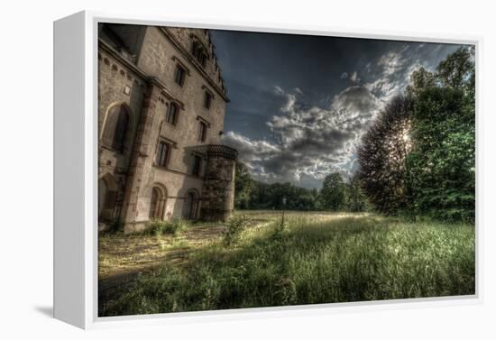 Haunted Exterior of Building-Nathan Wright-Framed Premier Image Canvas