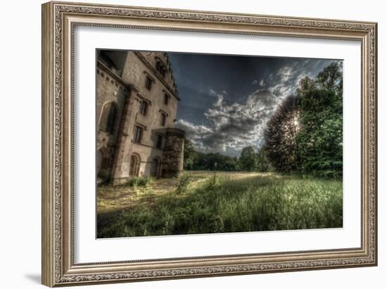 Haunted Exterior of Building-Nathan Wright-Framed Photographic Print