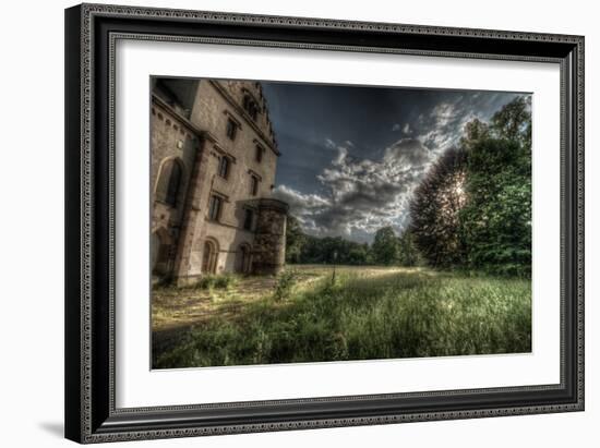 Haunted Exterior of Building-Nathan Wright-Framed Photographic Print