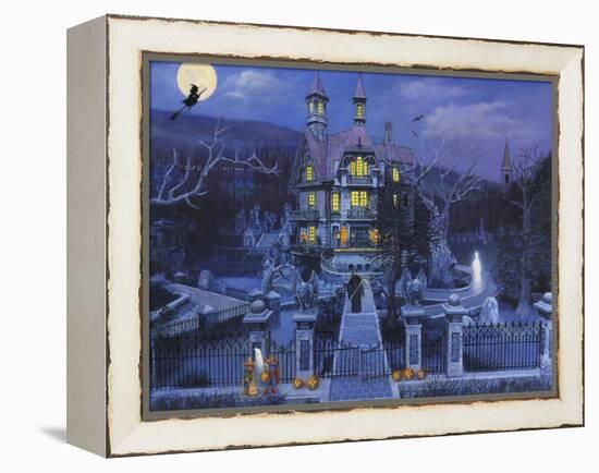 Haunted House-John Zaccheo-Framed Premier Image Canvas