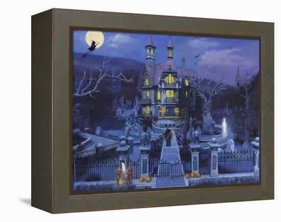 Haunted House-John Zaccheo-Framed Premier Image Canvas