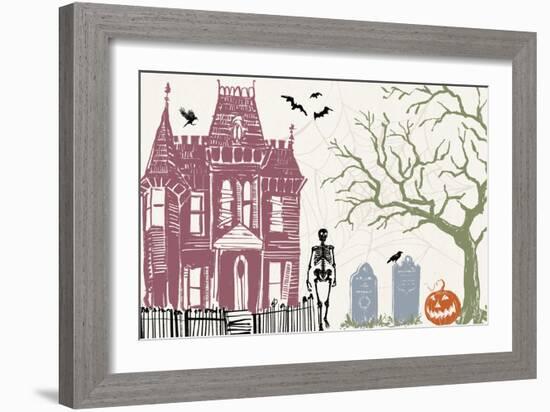 Haunted I Color-Anne Tavoletti-Framed Art Print