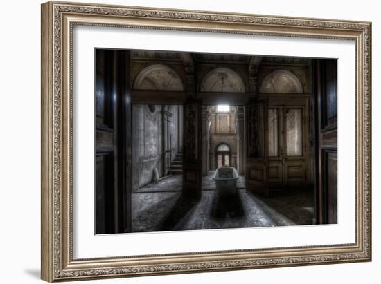 Haunted Interior Bathroom-Nathan Wright-Framed Photographic Print