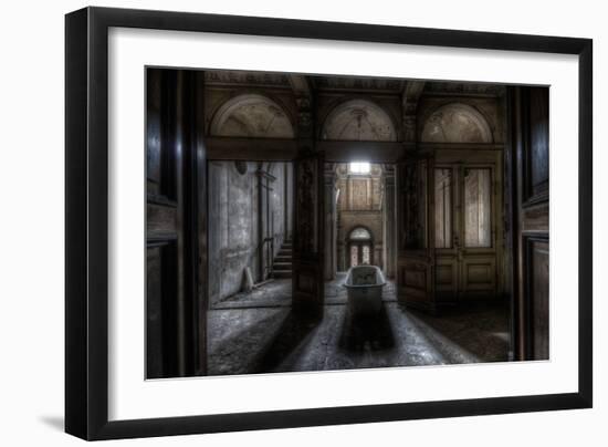 Haunted Interior Bathroom-Nathan Wright-Framed Photographic Print
