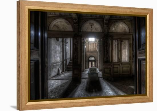 Haunted Interior Bathroom-Nathan Wright-Framed Premier Image Canvas