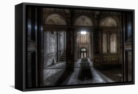 Haunted Interior Bathroom-Nathan Wright-Framed Premier Image Canvas