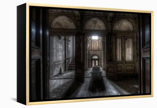 Haunted Interior Bathroom-Nathan Wright-Framed Premier Image Canvas