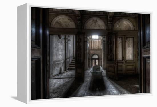 Haunted Interior Bathroom-Nathan Wright-Framed Premier Image Canvas