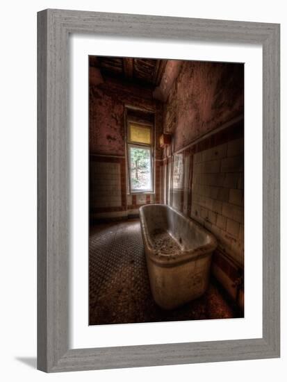 Haunted Interior Bathroom-Nathan Wright-Framed Photographic Print