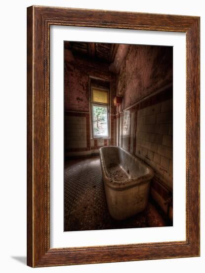 Haunted Interior Bathroom-Nathan Wright-Framed Photographic Print