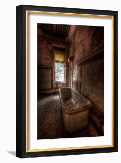 Haunted Interior Bathroom-Nathan Wright-Framed Photographic Print