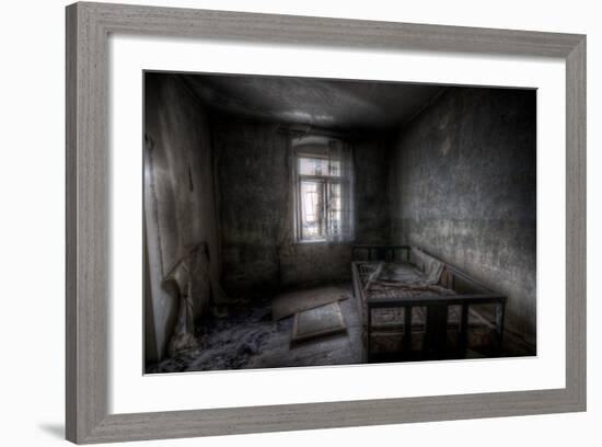 Haunted Interior Bedroom-Nathan Wright-Framed Photographic Print