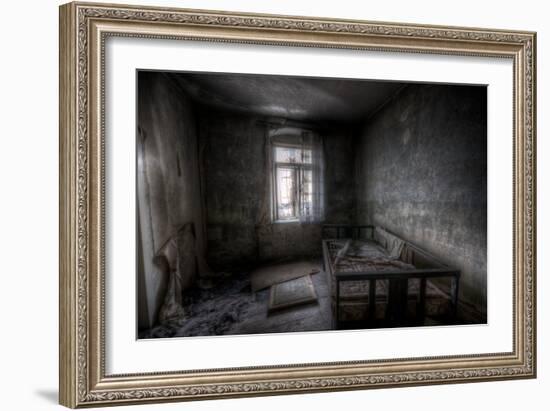 Haunted Interior Bedroom-Nathan Wright-Framed Photographic Print