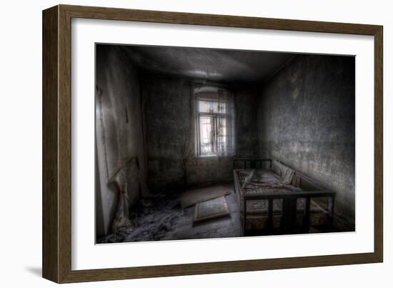 Haunted Interior Bedroom-Nathan Wright-Framed Photographic Print