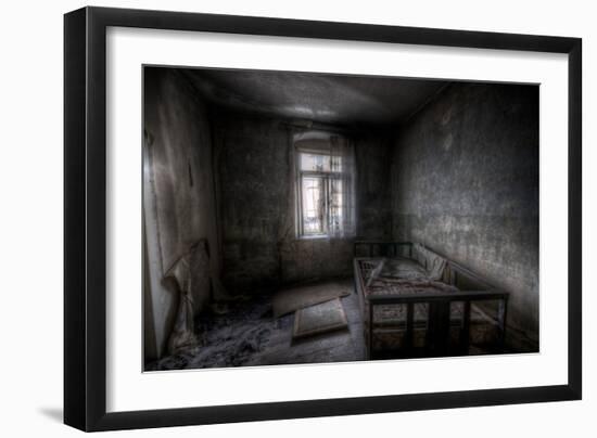 Haunted Interior Bedroom-Nathan Wright-Framed Photographic Print