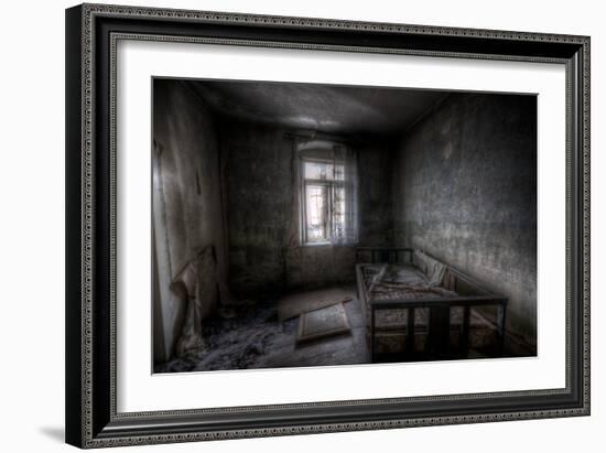 Haunted Interior Bedroom-Nathan Wright-Framed Photographic Print