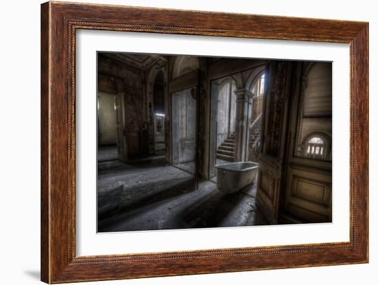 Haunted Interior Hallway-Nathan Wright-Framed Photographic Print