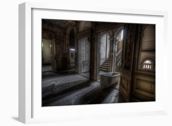 Haunted Interior Hallway-Nathan Wright-Framed Photographic Print