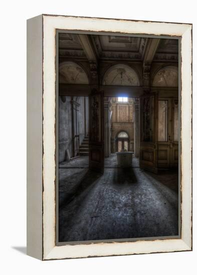 Haunted Interior Hallway-Nathan Wright-Framed Premier Image Canvas