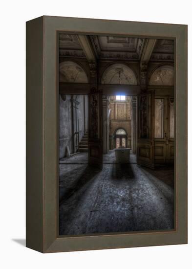 Haunted Interior Hallway-Nathan Wright-Framed Premier Image Canvas