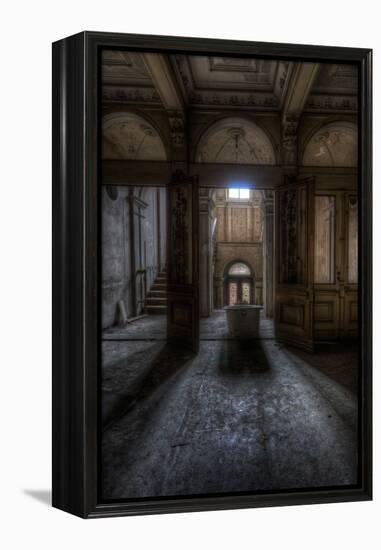 Haunted Interior Hallway-Nathan Wright-Framed Premier Image Canvas