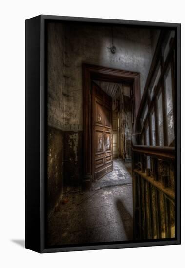 Haunted Interior Hallway-Nathan Wright-Framed Premier Image Canvas