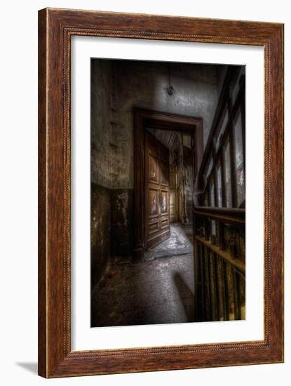 Haunted Interior Hallway-Nathan Wright-Framed Photographic Print