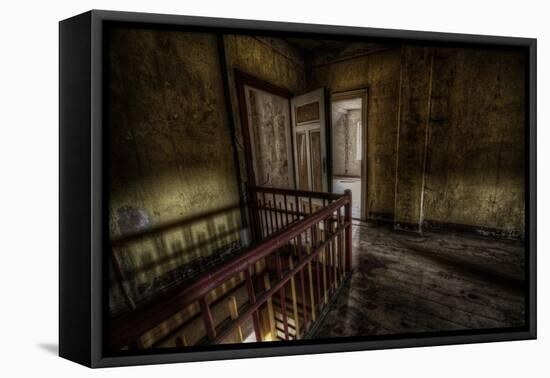 Haunted Interior Landing-Nathan Wright-Framed Premier Image Canvas