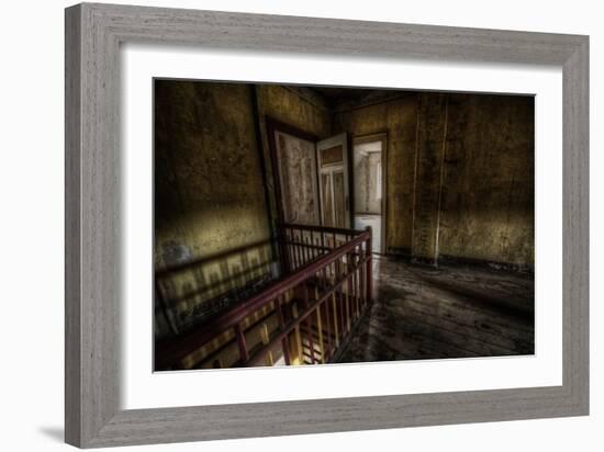 Haunted Interior Landing-Nathan Wright-Framed Photographic Print