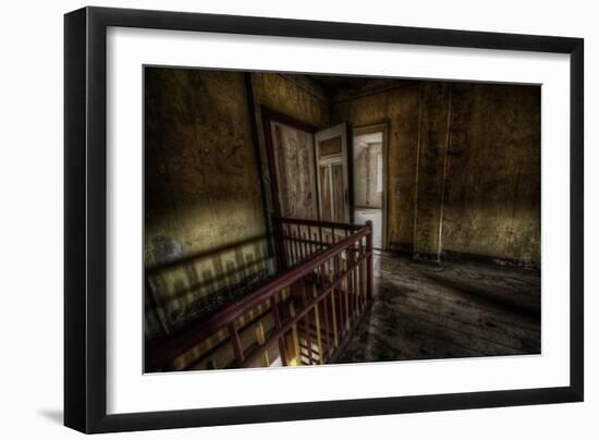 Haunted Interior Landing-Nathan Wright-Framed Photographic Print