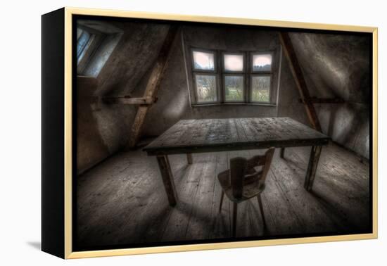 Haunted Interior Room-Nathan Wright-Framed Premier Image Canvas