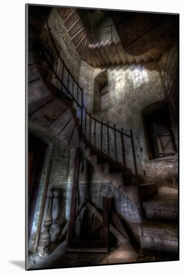 Haunted Interior Stairway-Nathan Wright-Mounted Photographic Print