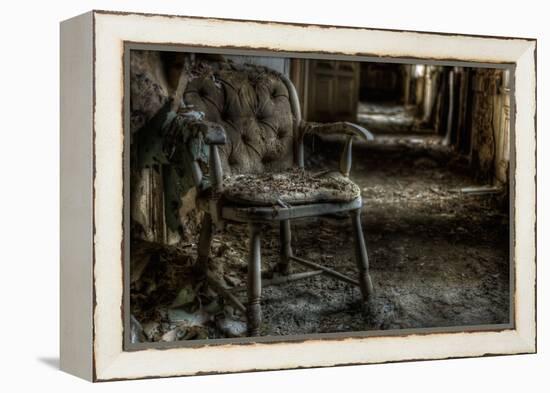 Haunted Interior with Chair-Nathan Wright-Framed Premier Image Canvas