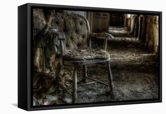 Haunted Interior with Chair-Nathan Wright-Framed Premier Image Canvas