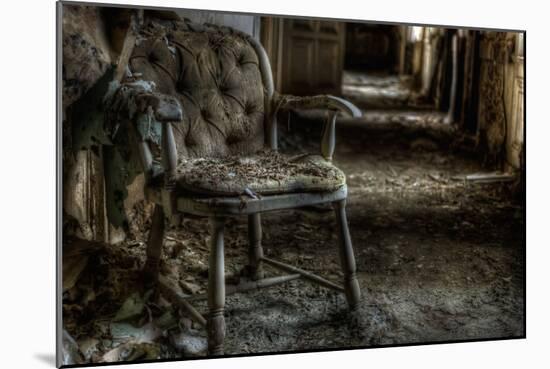 Haunted Interior with Chair-Nathan Wright-Mounted Photographic Print