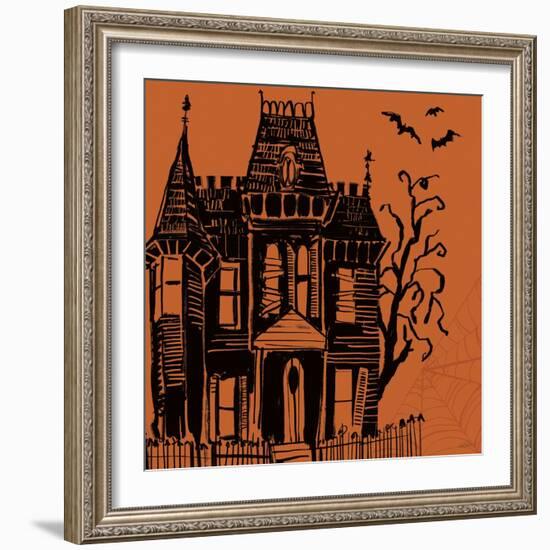 Haunted IV-Anne Tavoletti-Framed Art Print