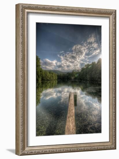 Haunted Lake-Nathan Wright-Framed Photographic Print