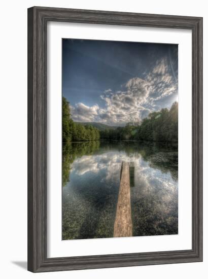 Haunted Lake-Nathan Wright-Framed Photographic Print