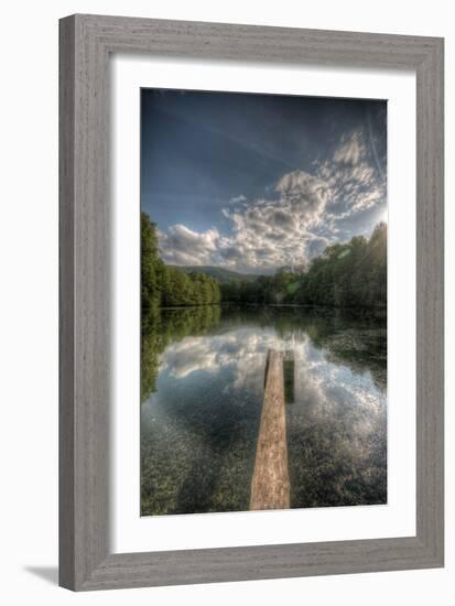 Haunted Lake-Nathan Wright-Framed Photographic Print