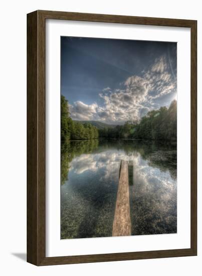 Haunted Lake-Nathan Wright-Framed Photographic Print