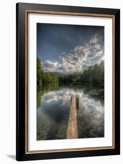 Haunted Lake-Nathan Wright-Framed Photographic Print