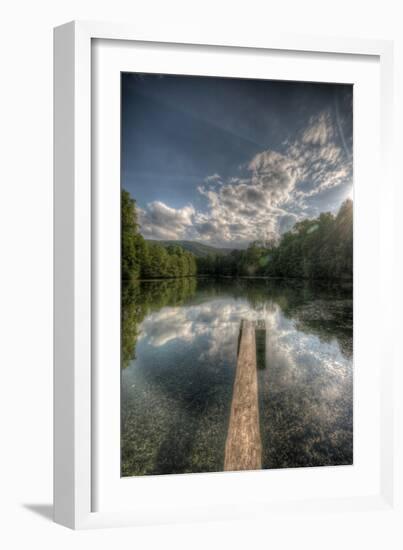 Haunted Lake-Nathan Wright-Framed Photographic Print