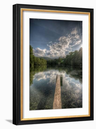 Haunted Lake-Nathan Wright-Framed Photographic Print