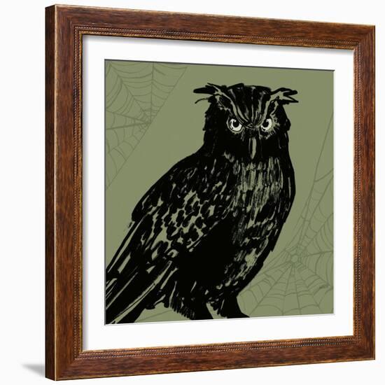 Haunted X-Anne Tavoletti-Framed Art Print