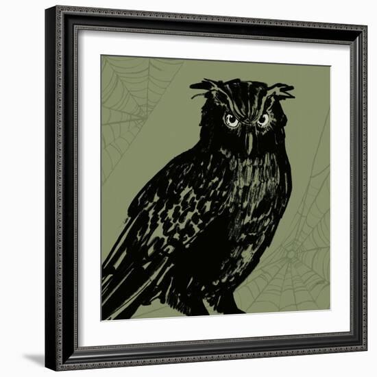 Haunted X-Anne Tavoletti-Framed Art Print