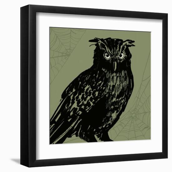 Haunted X-Anne Tavoletti-Framed Art Print