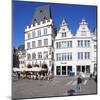 Hauptmarkt Square with Steipe Building, Trier, Mosel Valley, Rhineland-Palatinate, Germany, Europe-Markus Lange-Mounted Photographic Print