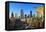 Hauptwache and Financial District, Frankfurt am Main, Hesse, Germany, Europe-Hans-Peter Merten-Framed Premier Image Canvas